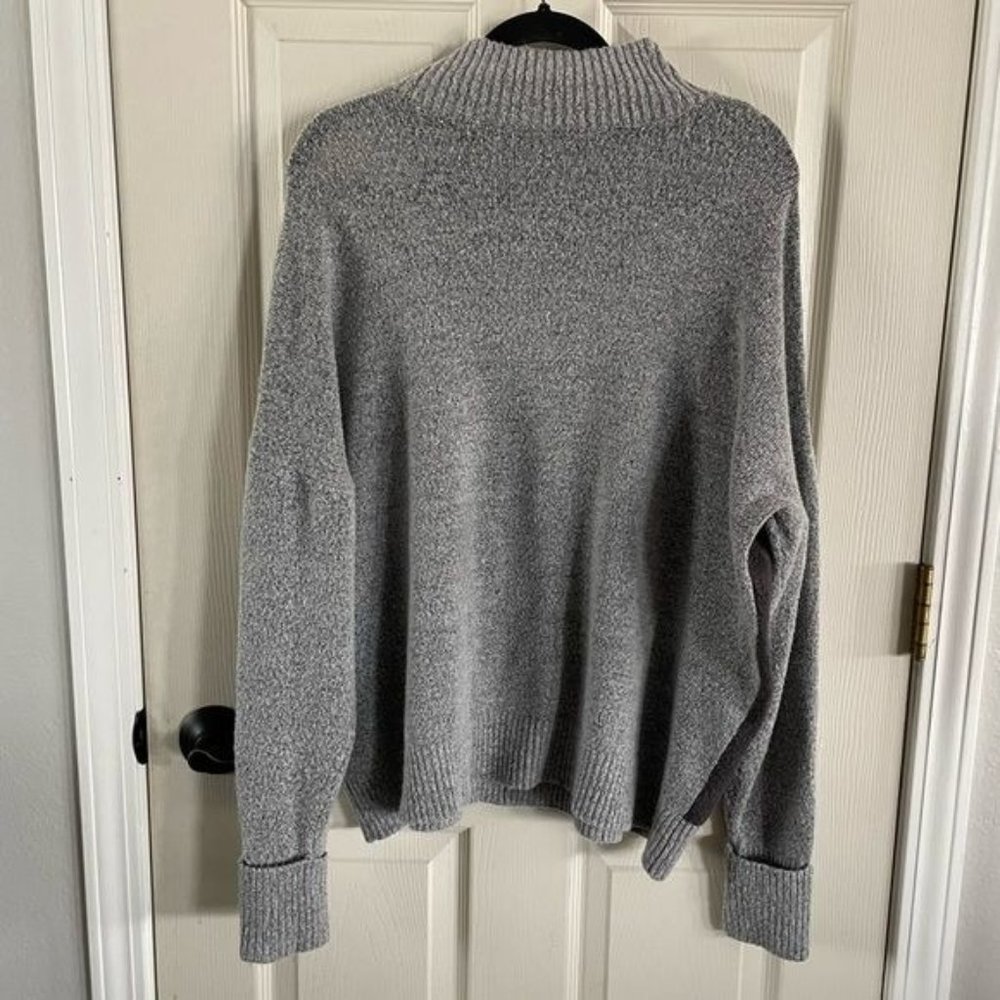 Torrid Size 2x Gray Color Block Sweater - image 8